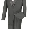 Santorini Collection - Regular Fit Gray Tuxedo 4 Piece With Vest Bow Tie 2 Santorini Collection - Regular Fit Gray Tuxedo 4 Piece With Vest Bow Tie -Sapphire Dress Shop 01 VIN 4TV GRAY 16 2