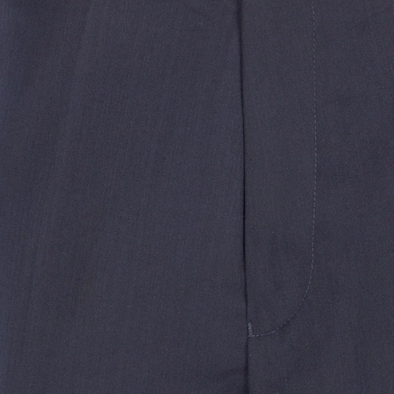 Men's Dress Pants Flat Front Design In Navy 4 Men's Dress Pants Flat Front Design In Navy - Image 2
