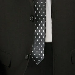 Slim Fit Men's Suit 2 Piece 2 Button In Black 8 Slim Fit Men's Suit 2 Piece 2 Button In Black -Sapphire Dress Shop 01 VIN SC900 12 BLACK 15 4