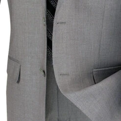 Slim Fit Men's Suit 2 Piece 2 Button In Gray -Sapphire Dress Shop 01 VIN SC900 12 GRAY 15 4