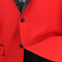 Men's Prom Tuxedo 2 Piece Fancy Lapel In Red 2 Button Design 7 Men's Prom Tuxedo 2 Piece Fancy Lapel In Red 2 Button Design -Sapphire Dress Shop 01 VIN T 2FF RED 15 4