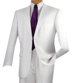 Nola Collection - Regular Fit 2 Piece In White