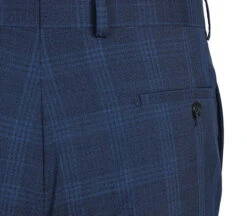 English Laundry 2-Piece Blue Plaid Wool Blend Slim Fit Dress Suit 22 English Laundry 2-Piece Blue Plaid Wool Blend Slim Fit Dress Suit -Sapphire Dress Shop 12 2592x 50f8a6ef 2a97 4f6c 9241 5e8c7410e781
