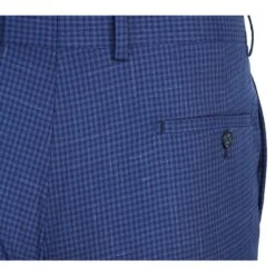 English Laundry 2-Piece Blue Mini-Check Wool Blend Slim Fit Dress Suit 22 English Laundry 2-Piece Blue Mini-Check Wool Blend Slim Fit Dress Suit -Sapphire Dress Shop 12 2592x c9ded71b 9aa7 4157 b9de 114a9aaf5382