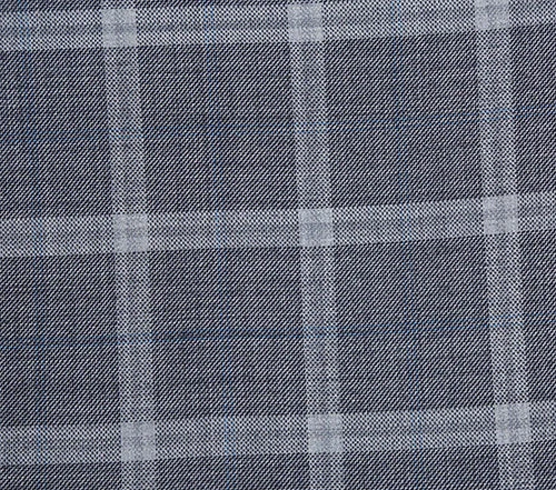 English Laundry 2-Piece Gray Plaid Wool Blend Slim Fit Suit 14 English Laundry 2-Piece Gray Plaid Wool Blend Slim Fit Suit - Image 12
