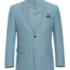 Light Blue 2 Piece Suit Notch Lapel Slim Fit