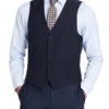 Bevagna Collection - Wool Suit Dress Vest 5 Buttons Regular Fit In Navy -Sapphire Dress Shop 2 1944x 71c21b2a 70ee 4bcd 8ecb d7c9db28705b