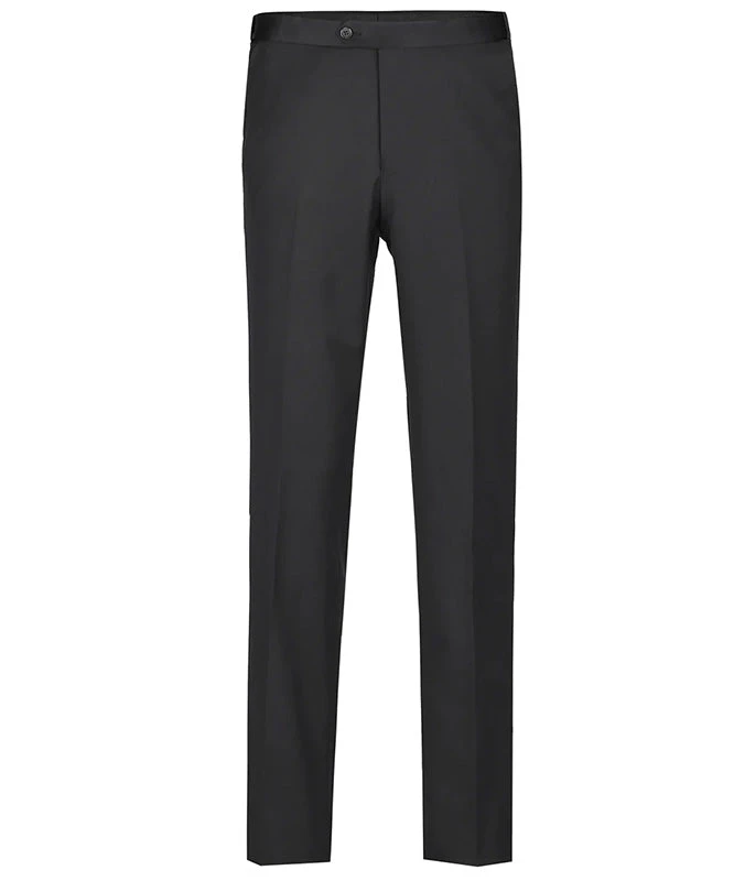 (54R) Classic Regular Fit 2 Piece Black Dress Tuxedo Peak Lapel 4 (54R) Classic Regular Fit 2 Piece Black Dress Tuxedo Peak Lapel - Image 2