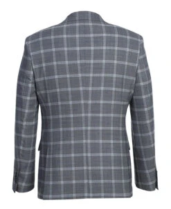 English Laundry 2-Piece Gray Plaid Wool Blend Slim Fit Suit 16 English Laundry 2-Piece Gray Plaid Wool Blend Slim Fit Suit -Sapphire Dress Shop 3 2592x a2fb2631 3462 4602 9730 9663d7ef6b0c