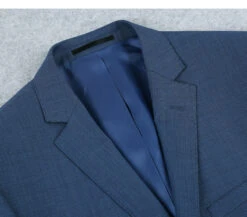 (36R, 38R) Wool Single Breasted Dress Suit Slim Fit 2 Piece 2 Button In Blue 10 (36R, 38R) Wool Single Breasted Dress Suit Slim Fit 2 Piece 2 Button In Blue -Sapphire Dress Shop 3 315b3b0f a193 49e9 9914 1cdb843cdaf8