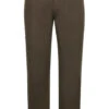 Stretch Cotton Flat Front Pants Straight Legs In Brown 1 Stretch Cotton Flat Front Pants Straight Legs In Brown -Sapphire Dress Shop 4Z8A7720 1728x bcbb9ece 3908 4757 a71a d0df4d81a40b