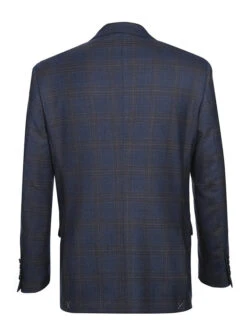 Classic Regular Fit 3-Piece Wool Stretch Checked Suits In Chocolate -Sapphire Dress Shop 4Z8A9785 1 1944x 17f41250 4dd5 441d 8fbc 3a4721623aa7