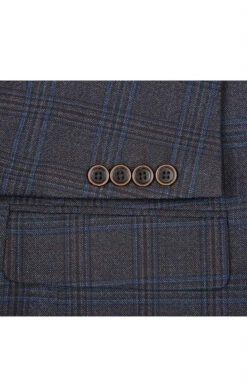 Wool Blend Plaid Pattern Regular Fit 2 Button Blazer In Burgundy 9 Wool Blend Plaid Pattern Regular Fit 2 Button Blazer In Burgundy -Sapphire Dress Shop 4 0023be4d 12c5 4f17 807b 6652ea8a2b49