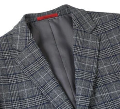 Classic Regular Fit Blazer Windowpane Pattern In Gray -Sapphire Dress Shop 4 2592x 6c2b5c21 00af 4532 b1fe cb65053123a5