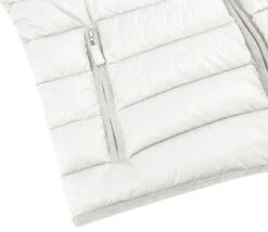 Ivory Regular Classic Fit Goose Down Vest -Sapphire Dress Shop 831 1 4