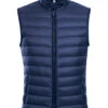 Blue Regular Classic Fit Goose Down Vest 1 Blue Regular Classic Fit Goose Down Vest -Sapphire Dress Shop 831 10 1