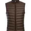 Brown Regular Classic Fit Goose Down Vest 2 Brown Regular Classic Fit Goose Down Vest -Sapphire Dress Shop 831 3 1