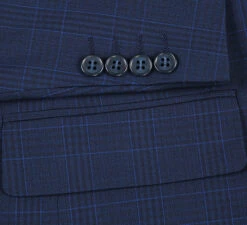 Regular Fit 2 Piece Suit Blue Check -Sapphire Dress Shop 8 2592x da3565cc 99ca 4119 938c 6a7f171d92f5