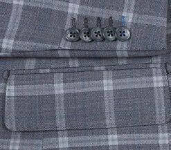 English Laundry 2-Piece Gray Plaid Wool Blend Slim Fit Suit 21 English Laundry 2-Piece Gray Plaid Wool Blend Slim Fit Suit -Sapphire Dress Shop 9 2592x 36bb39b7 9ee3 4025 8741 3954c8be4930