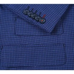English Laundry 2-Piece Blue Mini-Check Wool Blend Slim Fit Dress Suit 21 English Laundry 2-Piece Blue Mini-Check Wool Blend Slim Fit Dress Suit -Sapphire Dress Shop 9 2592x 8b54fc46 0943 4d71 b923 4b76b326fead