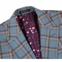 English Laundry 2-Piece Light Gray With Bronze Stereoscopic-Grid Suit Wool Blend 11 English Laundry 2-Piece Light Gray With Bronze Stereoscopic-Grid Suit Wool Blend -Sapphire Dress Shop EL72 57 470 2