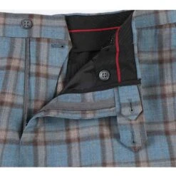 English Laundry 2-Piece Light Gray With Bronze Stereoscopic-Grid Suit Wool Blend 13 English Laundry 2-Piece Light Gray With Bronze Stereoscopic-Grid Suit Wool Blend -Sapphire Dress Shop EL72 57 470 5