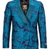(4XL) Turquoise Slim Fit Dinner Jacket Double Breasted Blazer -Sapphire Dress Shop ME316H 01 S 94ad78ee ea66 41b2 bced 368d713a9449