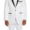 (48L) Slim Fit 2 Piece White Tuxedo With Satin Peak Lapel 1 (48L) Slim Fit 2 Piece White Tuxedo With Satin Peak Lapel -Sapphire Dress Shop MR182S 5 MAIN 1024x1024 1fbe8fdd e0e2 458d a1a9 50b7ece70631