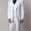 Solid White Modern Fit Tuxedo 3 Piece With 6 Button Vest 1 Solid White Modern Fit Tuxedo 3 Piece With 6 Button Vest -Sapphire Dress Shop MT400S 02NEW 7109e598 7e0e 4477 b071 81a7f4d86e3a