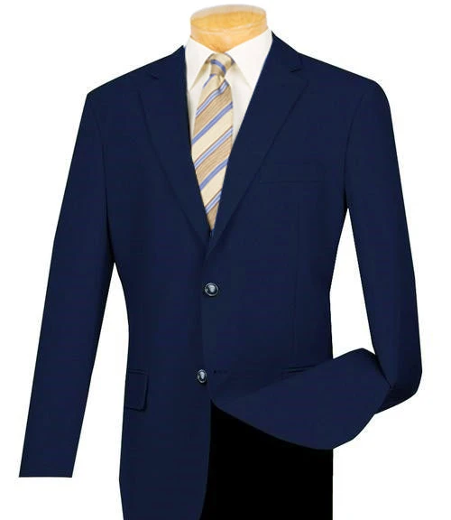 Men's Navy Regular Fit Everyday Blazer 3 Men's Navy Regular Fit Everyday Blazer