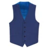 Blue Slim Fit Vest Single Breasted 5 Button Design -Sapphire Dress Shop blue 8663b663 0f83 4b51 b2c3 14e6dcc502e7
