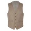 Khaki Slim Fit Vest Single Breasted 5 Button Design 1 Khaki Slim Fit Vest Single Breasted 5 Button Design -Sapphire Dress Shop khaki