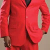 Mont Blanc Collection - Regular Fit Suit 3 Button 2 Piece In Red 2 Mont Blanc Collection - Regular Fit Suit 3 Button 2 Piece In Red -Sapphire Dress Shop mens suits by vittorio st angelo red color 3 button suit c733ta 22