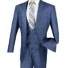 Renaissance Collection - Regular Fit 3 Piece Suit Oxford Blue 1 Renaissance Collection - Regular Fit 3 Piece Suit Oxford Blue -Sapphire Dress Shop v2rw 7 oxford blues e025410e b62a 4ef7 8061 718468603ebf