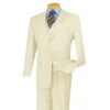 Morgan Collection - Regular Fit 3 Piece Suit 2 Button Ivory 2 Morgan Collection - Regular Fit 3 Piece Suit 2 Button Ivory -Sapphire Dress Shop v2tr ivory